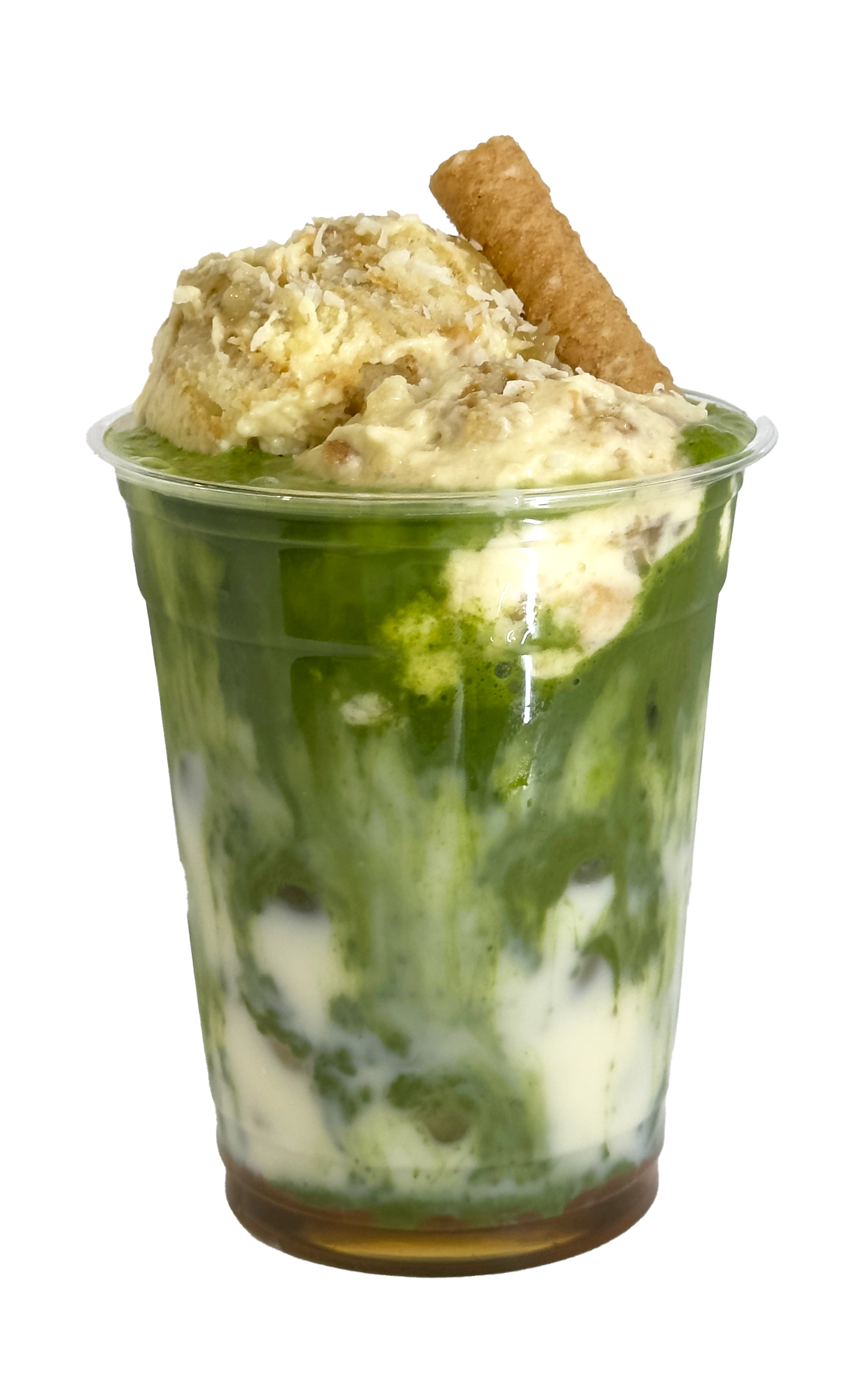 Matcha Bana Pudding